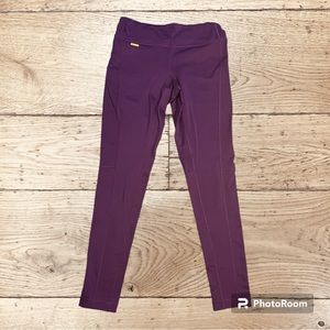 Lole Purple Leggings size small athleisure running workout